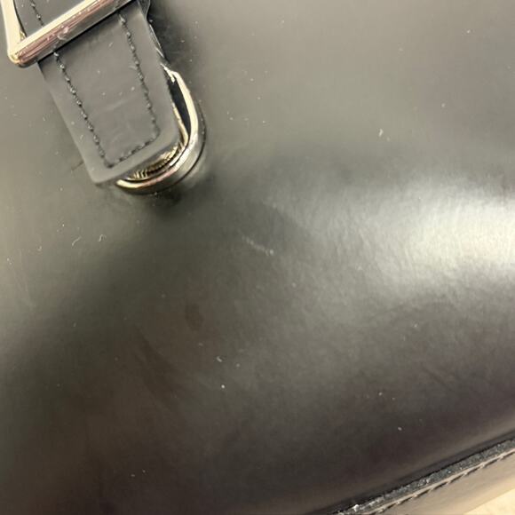 Dr. Martens Black Leather Backpack Unisex Travel Grunge 90s Blogger Classic - Picture 12 of 13